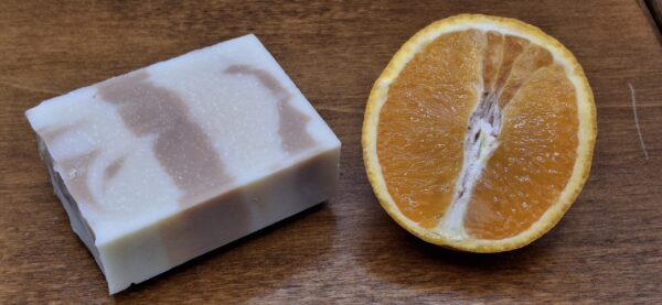 savon artisanal orange