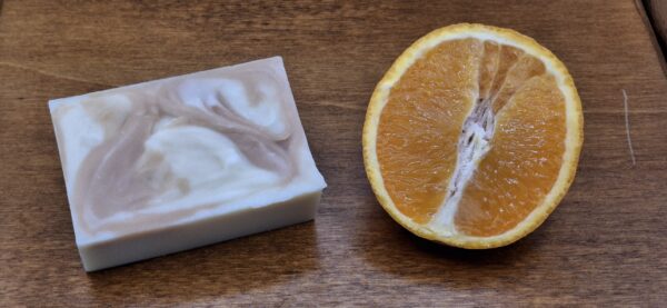 savon artisanal orange