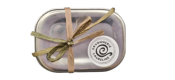 Boite cadeau inox savon artisanal cacao