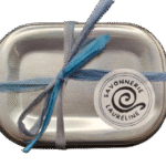 Boite cadeau inox savon artisanal lavande
