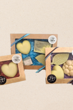 Coffrets savons artisanaux COEUR